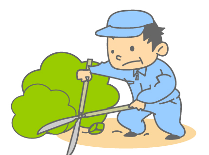 庭木のお手入れ